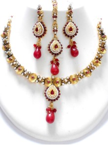 Polki Necklace Set